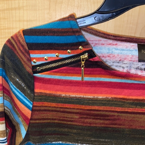 🌻Rafaella Striped Top - Picture 3 of 5